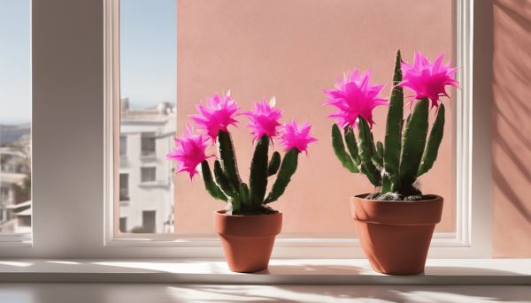Cactus de noël : comment choisir entre intérieur et extérieur pour une floraison optimale