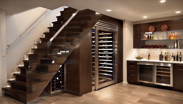 Optimisez votre espace : créez une cave à vin pratique sous l’escalier