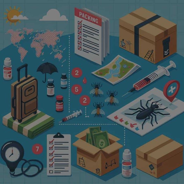 Comment planifier un déménagement dans une zone à forte prévalence de maladies tropicales ?