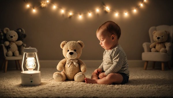 Transformez les nuits de bébé avec une veilleuse prise apaisante