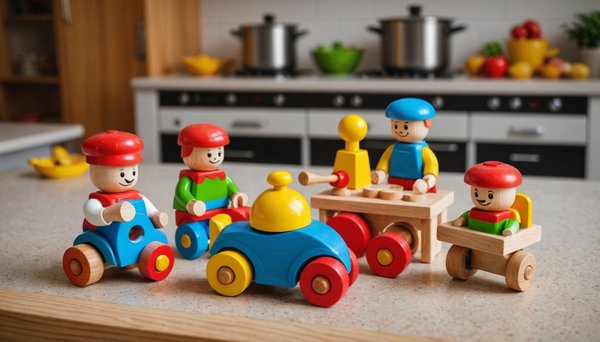 Top 5 jouets en bois pour stimuler la créativité en cuisine